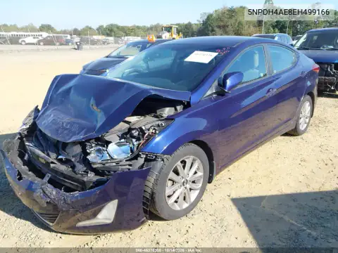 5NPDH4AE8EH499166 — 2014 Hyundai Elantra, фото 3 с аукциона IAAI, Естественный износ