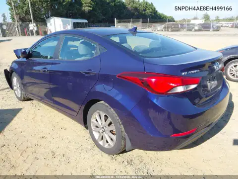 5NPDH4AE8EH499166 — 2014 Hyundai Elantra, фото 4 с аукциона IAAI, Естественный износ