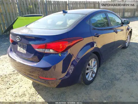 5NPDH4AE8EH499166 — 2014 Hyundai Elantra, фото 5 с аукциона IAAI, Естественный износ
