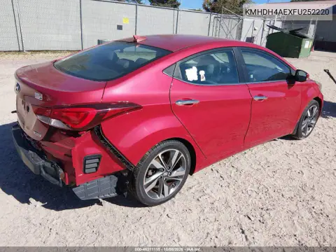 2015 Hyundai Elantra Limited VIN KMHDH4AEXFU252220 фото 5
