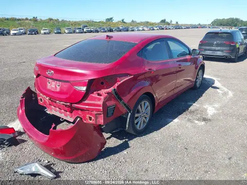 2016 Hyundai Elantra VIN KMHDH4AE7GU538320 фото 4