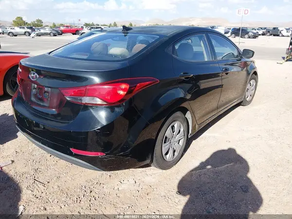 5NPDH4AE9GH775714 — 2016 Hyundai Elantra, фото 4 с аукциона IAAI 30.09.2026, Естественный износ