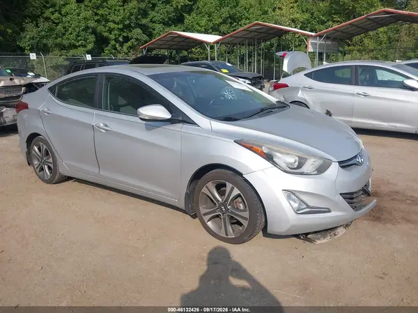 KMHDH4AH5GU535619 — 2016 Hyundai Elantra, Передняя часть (Front End), фото до ремонта