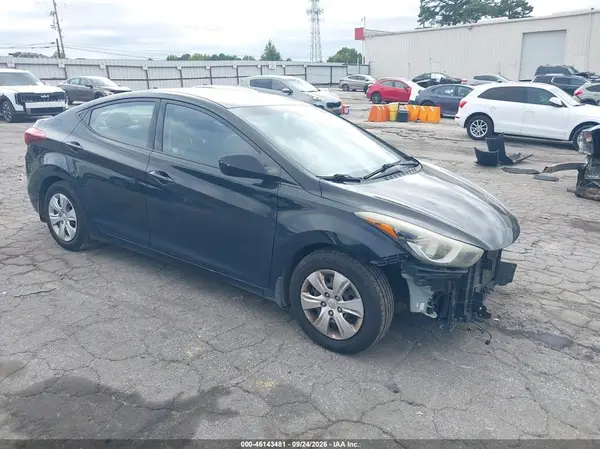 5NPDH4AE7GH742646 — 2016 Hyundai Elantra, Передняя часть (Front End), фото до ремонта