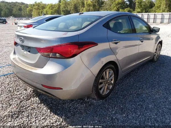 5NPDH4AE9GH746858 — 2016 Hyundai Elantra, фото 4 с аукциона IAAI 08.10.2026, Естественный износ