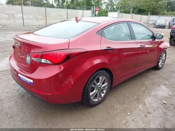 5NPDH4AE2GH754638 — 2016 Hyundai Elantra, фото 4 с аукциона IAAI 01.10.2026, Передняя часть