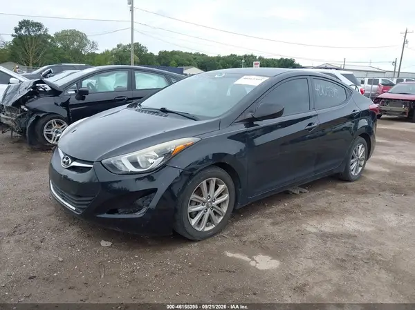 5NPDH4AE4GH660261 — 2016 Hyundai Elantra, фото 2 с аукциона IAAI, Подтопление
