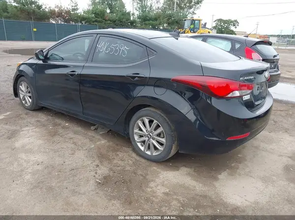 5NPDH4AE4GH660261 — 2016 Hyundai Elantra, фото 3 с аукциона IAAI, Подтопление