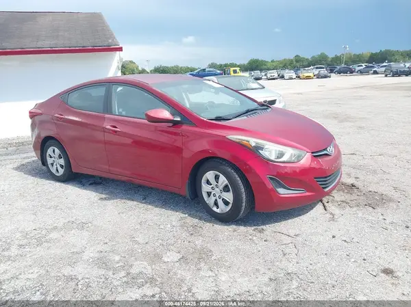 5NPDH4AE2GH721073 — 2016 Hyundai Elantra, Естественный износ (Normal Wear & Tear), фото до ремонта