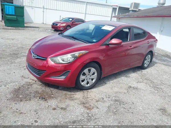 5NPDH4AE2GH721073 — 2016 Hyundai Elantra, фото 2 с аукциона IAAI 14.10.2026, Естественный износ