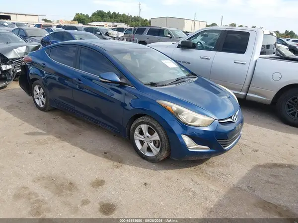 KMHDH4AE0GU564550 — 2016 Hyundai Elantra, Левый бок (Left Side), фото до ремонта