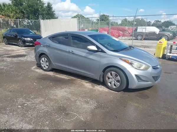 5NPDH4AE6GH782233 — 2016 Hyundai Elantra, Повреждение двигателя (Engine Damage), фото до ремонта