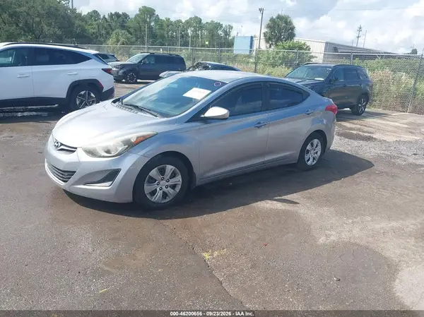 5NPDH4AE6GH782233 — 2016 Hyundai Elantra, фото 2 с аукциона IAAI, Повреждение двигателя