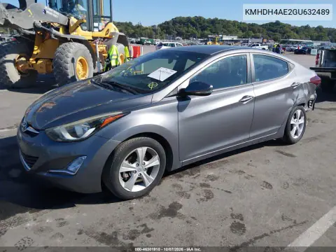 2016 Hyundai Elantra Value Edition VIN KMHDH4AE2GU632489 фото 3