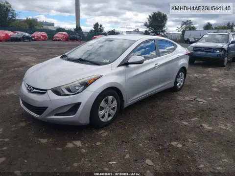 2016 Hyundai Elantra Se VIN KMHDH4AE2GU544140 фото 3