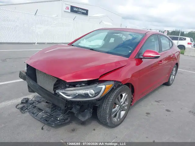 2017 Hyundai Elantra VIN KMHD84LF3HU272799 фото 2
