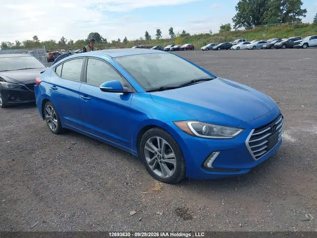 KMHD84LF7HU291369 — 2017 Hyundai Elantra, Задняя часть (Rear), фото до ремонта