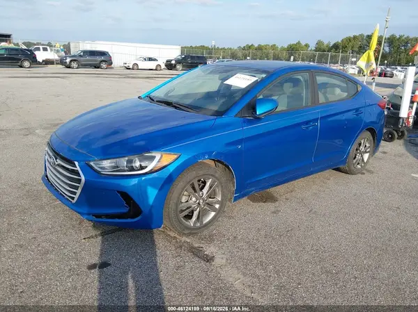 KMHD84LF6HU191280 — 2017 Hyundai Elantra, фото 2 с аукциона IAAI 14.10.2026, Передняя часть