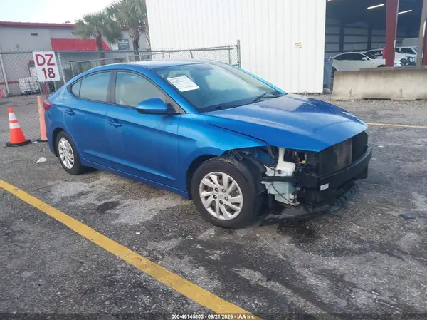 5NPD74LFXHH193776 — 2017 Hyundai Elantra, Передняя часть (Front End), фото до ремонта
