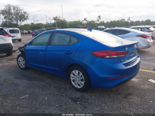 5NPD74LFXHH193776 — 2017 Hyundai Elantra, фото 3 с аукциона IAAI, Передняя часть