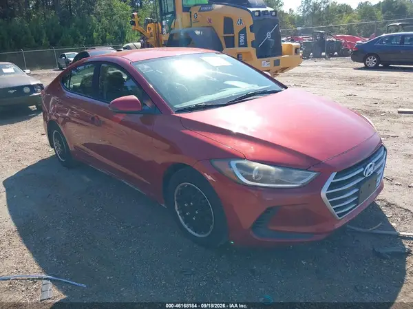 KMHD74LFXHU399360 — 2017 Hyundai Elantra, Не указано (Unknown), фото до ремонта