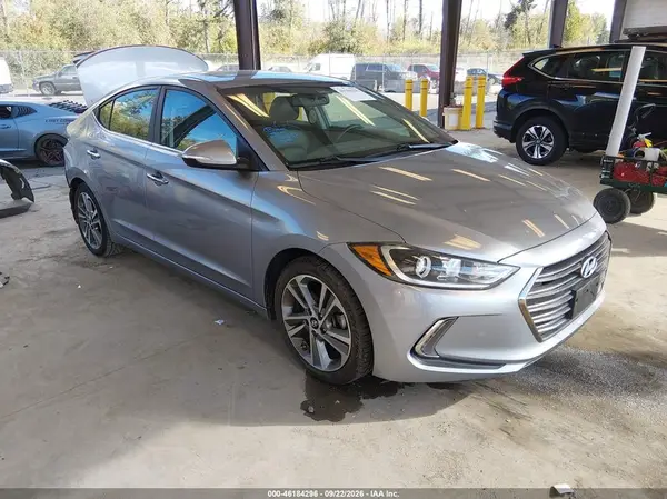5NPD84LF5HH068262 — 2017 Hyundai Elantra, Задняя часть (Rear), фото до ремонта