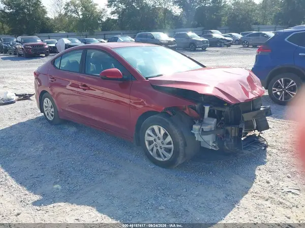 KMHD74LF8HU371623 — 2017 Hyundai Elantra, Передняя часть (Front End), фото до ремонта