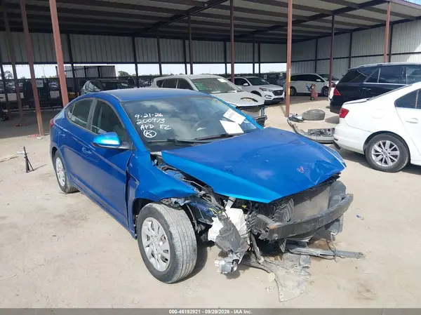 5NPD84LF4HH055163 — 2017 Hyundai Elantra, Передняя часть (Front End), фото до ремонта