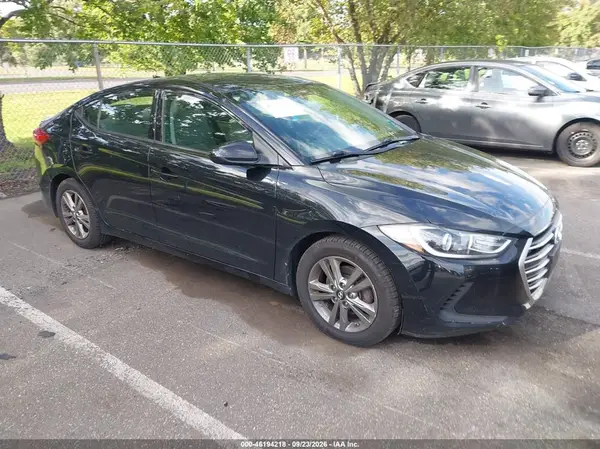 5NPD84LF3HH025457 — 2017 Hyundai Elantra, Подтопление (Flood), фото до ремонта