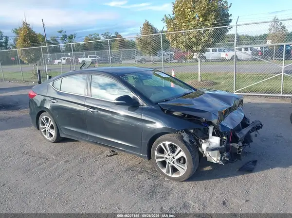 5NPD84LF0HH130599 — 2017 Hyundai Elantra, Передняя часть (Front End), фото до ремонта
