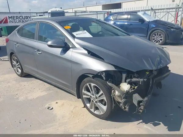 KMHD84LF7HU188114 — 2017 Hyundai Elantra, Передняя часть (Front End), фото до ремонта