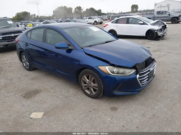 5NPD84LF7HH042505 — 2017 Hyundai Elantra, Передняя часть (Front End), фото до ремонта