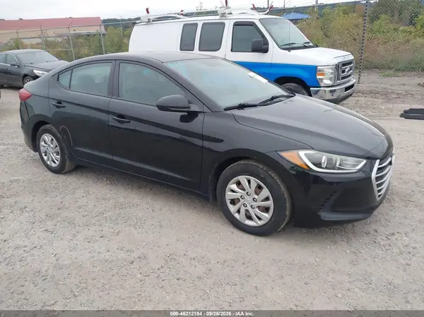 KMHD74LF3HU180160 — 2017 Hyundai Elantra, Задняя часть (Rear), фото до ремонта