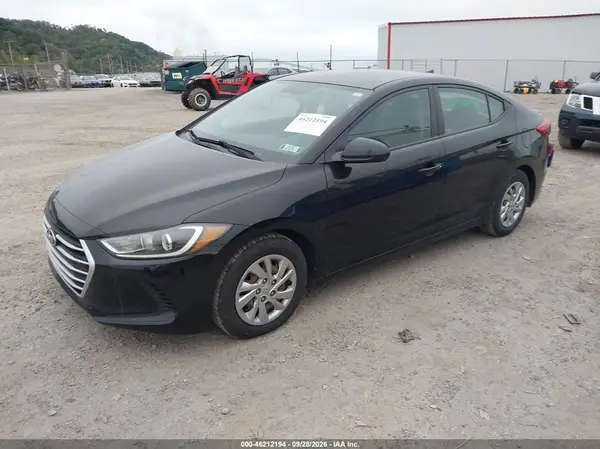 2017 HYUNDAI ELANTRA VIN KMHD74LF3HU180160 фото 2