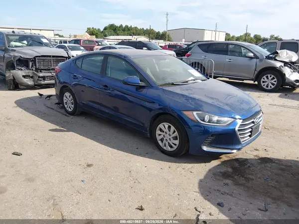 5NPD74LF1HH112261 — 2017 Hyundai Elantra, Передняя часть (Front End), фото до ремонта