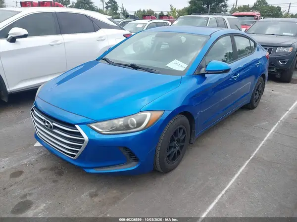 2017 HYUNDAI ELANTRA VIN KMHD74LF6HU397329 фото 2