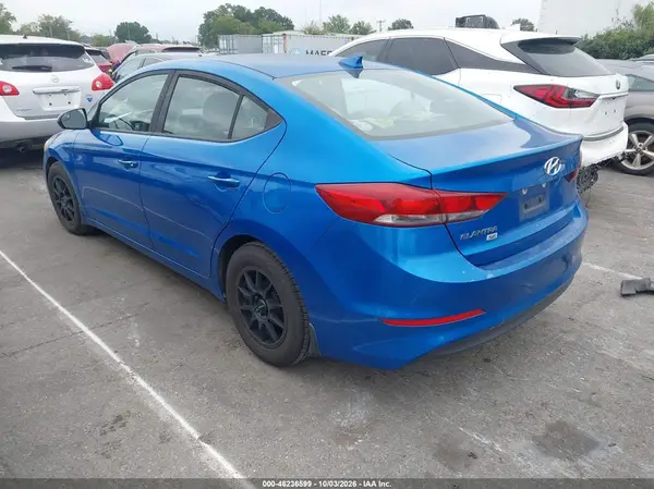 2017 HYUNDAI ELANTRA VIN KMHD74LF6HU397329 фото 3