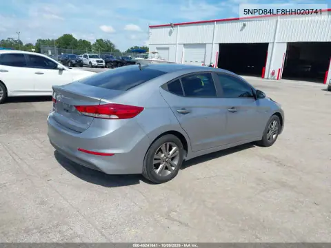 2017 Hyundai Elantra Se VIN 5NPD84LF8HH020741 фото 4