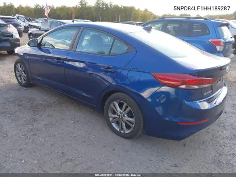 2017 Hyundai Elantra Se VIN 5NPD84LF1HH189287 фото 4