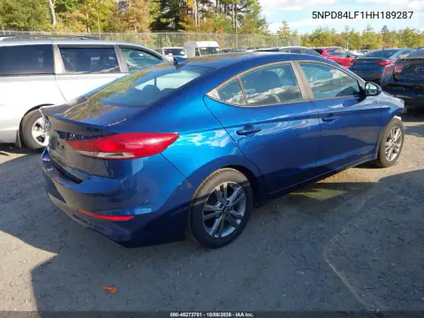 2017 Hyundai Elantra Se VIN 5NPD84LF1HH189287 фото 5
