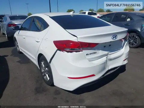 2017 Hyundai Elantra Se VIN 5NPD84LF7HH156746 фото 4