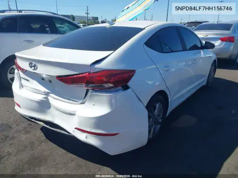 2017 Hyundai Elantra Se VIN 5NPD84LF7HH156746 фото 5