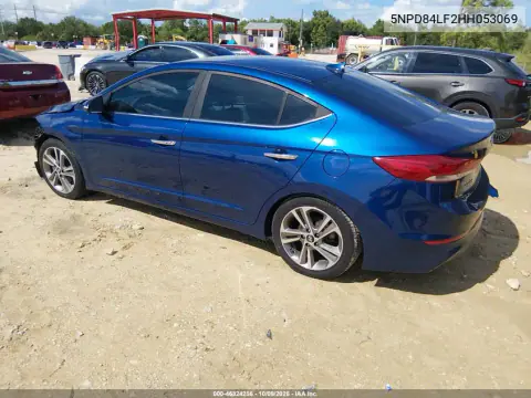 2017 Hyundai Elantra Limited VIN 5NPD84LF2HH053069 фото 4