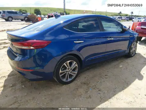 2017 Hyundai Elantra Limited VIN 5NPD84LF2HH053069 фото 5