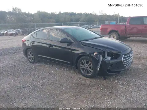 5NPD84LF2HH161630 — 2017 Hyundai Elantra, Передняя часть, фото до ремонта