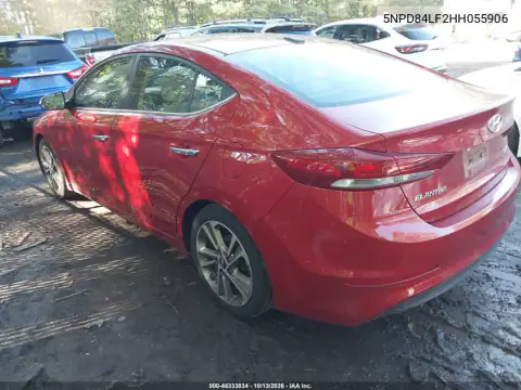 5NPD84LF2HH055906 — 2017 Hyundai Elantra, фото 4 с аукциона IAAI, Правый бок