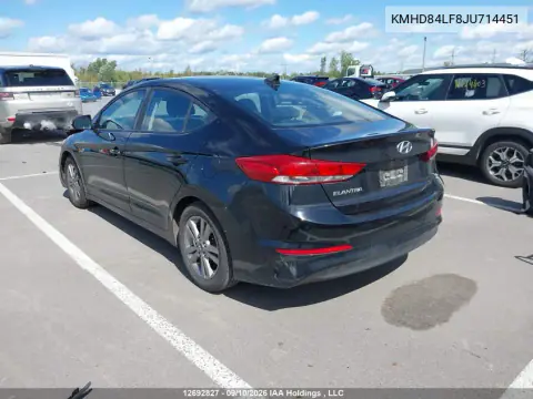 2018 Hyundai Elantra Gl VIN KMHD84LF8JU714451 фото 3