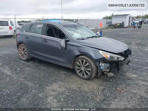 KMHH35LE1JU006720 — 2018 Hyundai Elantra, Опрокидывание, фото до ремонта
