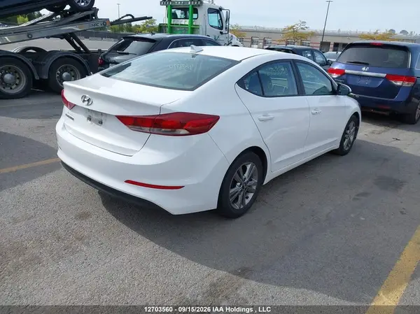 KMHD84LF8JU578774 — 2018 Hyundai Elantra, фото 4 с аукциона IAAI, Повреждение двигателя