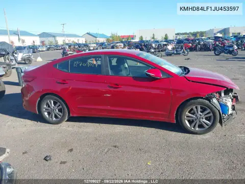 2018 Hyundai Elantra Gl VIN KMHD84LF1JU453597 фото 14